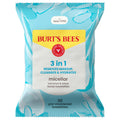 Burt'S Bees Micellar Facial Towelettes with Coconut and Lotus, Pre-Moistened Towelettes for All Skin Types, 99.5 Percent Natural Origin Skin Care,
