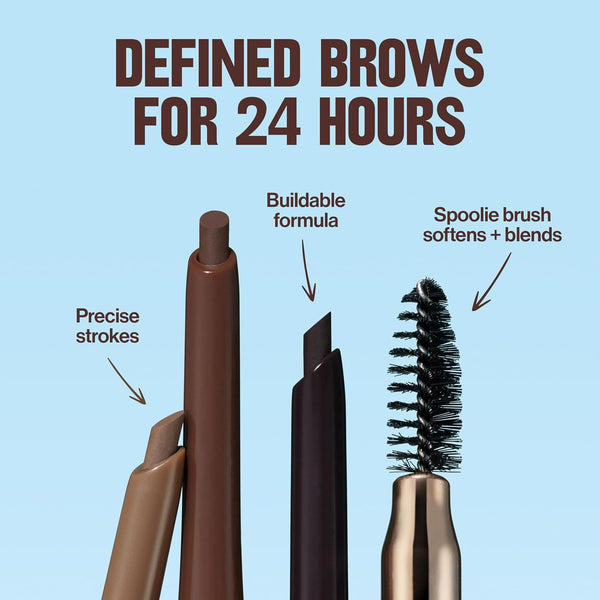 Revlon ColorStay Brow Pencil, 210 Soft Brown, 0.021 oz