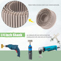 2 Inch Bristle Disc,6 Pieces Bristle Disc Grade - 120# 80# 50# Grit Abrasive Coating Removal Disc for Metal with 1/4 Inch Shank Attachment