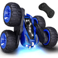 Tecnock Remote Control Car, 2.4Ghz RC Cars with USB-C Easy Charging, 4WD Double Sided 360ÃÂ° Rotates and Flips RC Stunt Car, Toys Gift for Boys and