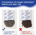 auhanth 100 Packs 100CC Oxygen Absorbers (10 Packs of 10), Food Grade Oxygen Absorbers for Long Term Food Storage in Vacuum Bag, Applicable to