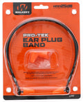 Walker's Pro-Tek Earplug Band 25dB NRR Passive Hearing Protection Shooting Hunting Soft Adaptable Foam Plugs w/Comfortable Neckband, Extra Pair of