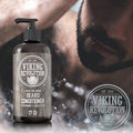 Viking Revolution Beard Conditioner W/Argan & Jojoba Oils - Softens & Strengthens - Natural Peppermint and Eucalyptus Scent- Beard Conditioner