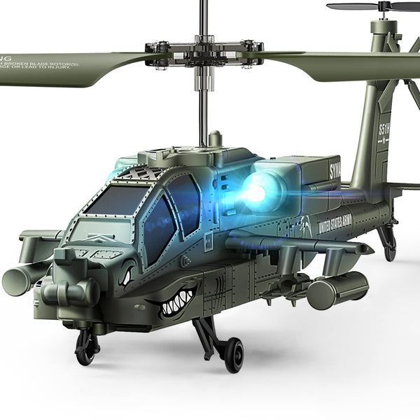 SYMA RC Helicopters, S51H Remote Control Helicopter 2.4Ghz Military Army Toys for Boys Girls Kids with Altitude Hold, One Key Take Off/Landing,