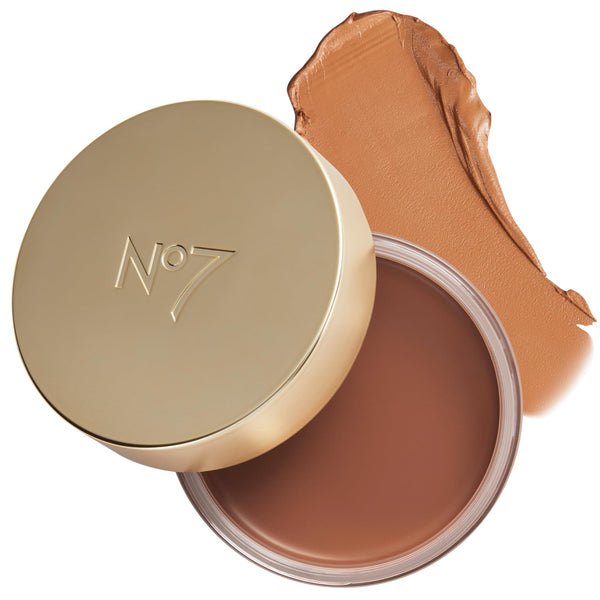 No7 Pro Artist Soft Glow Cream Bronzer - Blendable Cream Makeup with a Lightweight Formula - Customizable Face Makeup for a Natural, Sun-Kissed