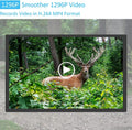 GardePro E5 Trail Camera (Non-Cellular, Non-WiFi), 48MP Photo & 1296P HD Video, 0.1s Trigger, 100ft No-Glow Night Vision, Motion Activated