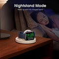 Upgraded for Apple Watch Charger, Foldable Travel Fast Charging Dock White USB A
