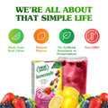 True Lemon WILDBERRY LEMONADE, True Citrus, 10 Count (Pack of 4)