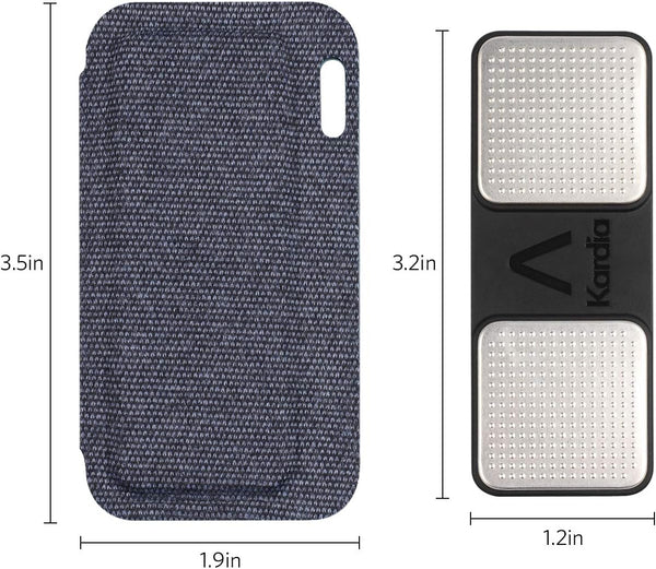 CoBak Carrying case for Kardia Mobile EKG Monitor - Travel Kardia Case Fits in Pocket, Features Magnetic Closure to Keep Kardia Device Safe On The