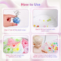 34 + 6 Bath Bombs with Crystal Toys Inside for Kids, 34PCS Organic Surprise Bath Bomb Gift Set for Christmas, Birthday, Easter, Natural Fizzy Bath