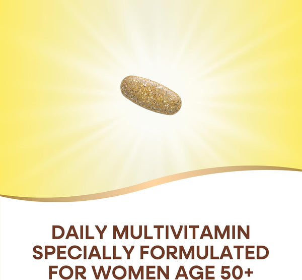 NatureÃ¢ÂÂS Way Alive! WomenÃ¢ÂÂS 50+ Ultra Potency Complete Multivitamin, High Potency Formula, Promotes Healthy Heart, Brain, Bones*, with