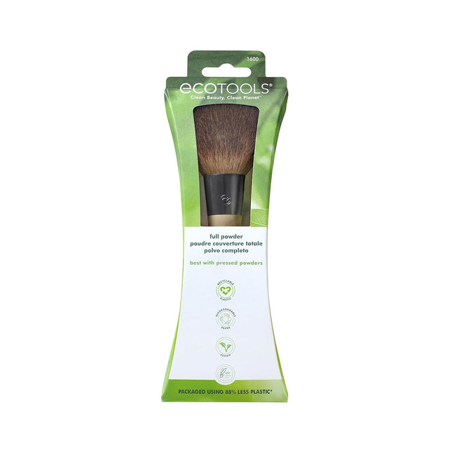 Ecotools Full Powder Brush, Fluffy Makeup Brush for Loose & Pressed Powder, Best