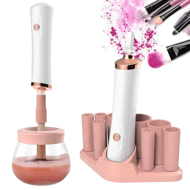 Senbowe Upgraded Makeup Brush Cleaner and Dryer Machine, Electric Cosmetic Autom