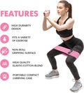 CFX Resistance Bands Set, Exercise Bands with Non-Slip Design for Hips & Glutes, 3 Levels Workout Bands for Women and Men, Booty Bands for Home
