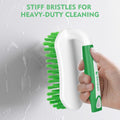 Setsail Scrub Brush, Heavy-Duty Scrub Brushes for Cleaning with Stiff Bristles Cleaning Brush for Shower, Bathroom, Carpet, Kitchen and Bathtub