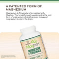 Magnesium L Threonate, Magtein™, Sleep and Cognitive Support – High Absorption – Most Bioavailable Form of Magnesium – 2,000 Mg – 120 Capsules
