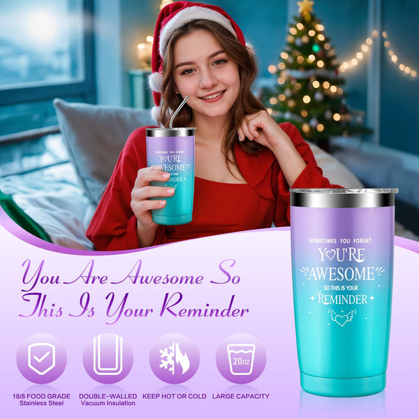 Birthday Gifts for Women Friendship, Aoen Unique Happy Birthday Gifts for Best Friends Women, Mom, Sister, Wife, Coworker, 7P Purple Self Care Spa