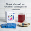 Rishi Tea Blueberry Hibiscus Organic Herbal Tea Bags, Caffeine Free, 15ct Blueberry Hibiscus 15 Count (Pack of 1)