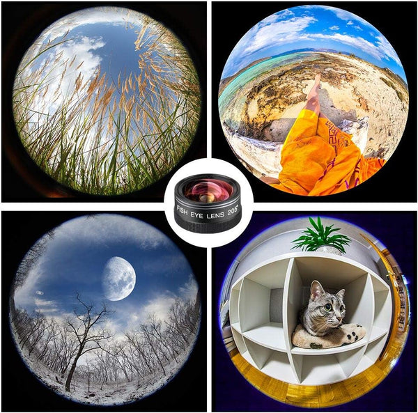 Phone Camera Lens Kit for iPhone, Android, 20X Telephoto Zoom Lens, Phone Wide Angle & Macro Lens, Fisheye, CPL Lenses Compatible with iPhone 12