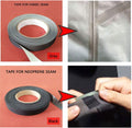 Waterproof Iron-On Seam Sealing Fabric Fusing Adhesive Repair Tape for Dry Suit Wader Rain Jacket River Pants Clothing (Grey, 5M) Grey 5M
