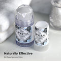 CRYSTAL Deodorant Stick (30003), Unscented, 4.25 Ounce Unscented 4.25 Ounce (Pack of 1)