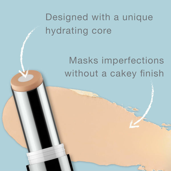 Neutrogena Hydro Boost Hydrating Concealer Stick for Dry Skin, Oil-Free, Lightweight, Non-Greasy and Non-Comedogenic Cover-Up Makeup with