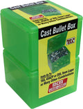 MTM CAST1-16 Cast Bullet Box, 2 Pack, USA Made, Clear Green 3.4"