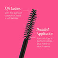 Grande Cosmetics GrandeMASCARA Conditioning Peptide Mascara – Buildable Extreme Volume & Length – Long-Lasting & Clump-Free Black – Lash &