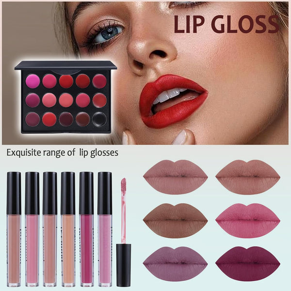 Makeup Kit for Women Full Kit, Makeup Set for Teen Girls Eyeshadow Lip Gloss Lipstick Make up Brushes Eyebrow Eyeliner Pen Liquid Concealer