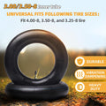 2 Pack 3.00/3.50-8 Replacement Inner Tubes with TR4 Valve Stem for pneumatic wheelbarrow wheel,cart wheel, garden cart, wagons - Made From Heavy
