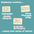 Ransom Notes - the Ridiculous Word Magnet Party Game, 3+ Players