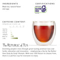 The Republic of Tea Blackberry Sage Black Tea | 50 Tea Bags, Gourmet Black Tea