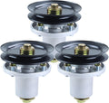 3 Pack 607418 Spindle Assembly with 604664 Pulley Replaces Hustler 607418 Spindle 607418, 601804 Hustler 601804 Spindle Assembly, Hustler Raptor