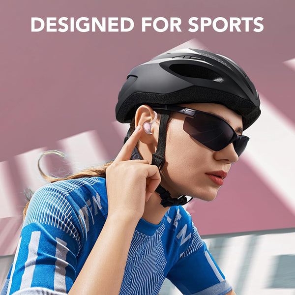 KT1 Wireless Earbuds V5.3, 120H Playtime, Bluetooth Earphones for Small Ear, IPX7 Waterproof Running Headphones, Deep Bass, over Ear Sport