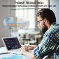 Bluetooth Headset,Wireless Bluetooth Earpiece with 500mAh Charging Case 80 Hours Talking Time，V5.1 Hands-Free Earphones with Built-in Mic for
