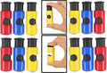 12pc BPA-Free Premium Quality ALAZCO Bag Clips - Value Set Food Fruit Bread Bag Cinch Non-Slip Grip EASY Squeeze & Lock 12pc Bread Bag Cinch Clip