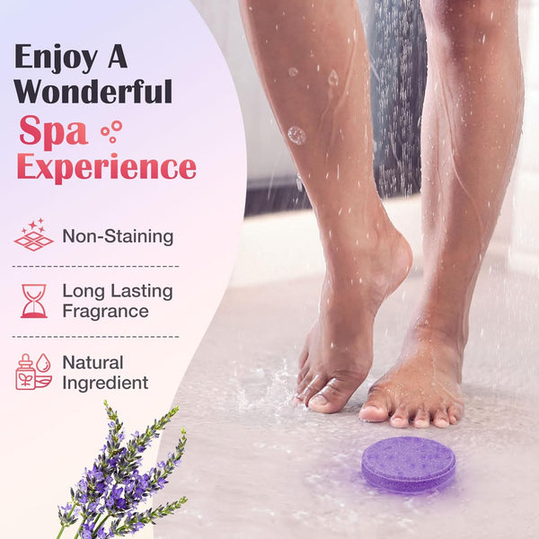 Shower Steamers Aromatherapy, Birthday Gifts for Women Wife Teen Girls Mom, Natural Essential Oil Home SPA Self Care Stress Relief Shower Bombs (8