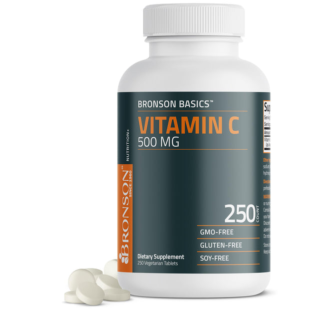Bronson Vitamin C 500 MG Supports a Healthy Immune System & Antioxidant Protecti