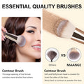 Make up Brushes, MAANGE 18 Pcs Premium Synthetic Makeup Brushes Set Soft Foundation Powder Eyeliner Eye Shadow Makeup Brushes Professional (Champagne)
