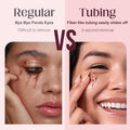 Unidollss Tubing Mascara Volume and Length Brown Lengthening Long Lasting All Day, No Smudging, No Clumping, Washable Voluminous Tubing Mascara