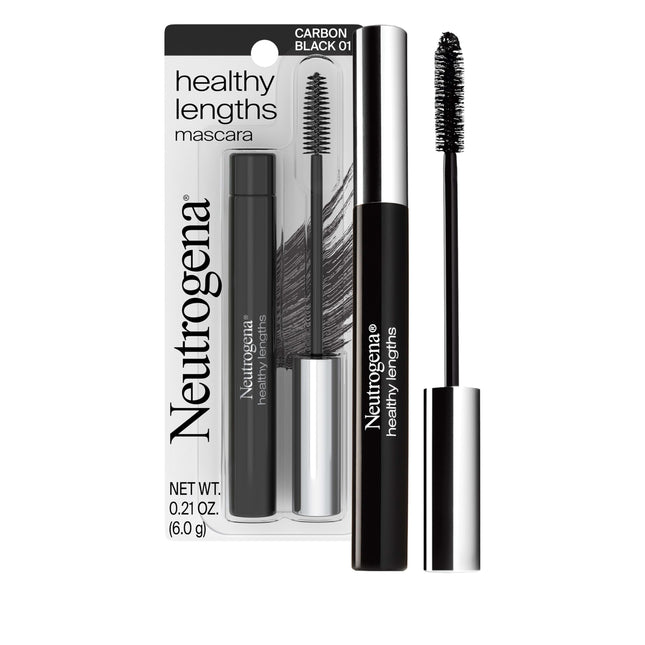 Neutrogena Healthy Lengths Mascara for Stronger, Longer Lashes, Clump-Free, Smud