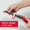 Rubbermaid Reveal Power Scrubber with Multi-Purpose & Grout Head, Cordless Electric Battery Powered Scrub Brush, Water Resistant, for