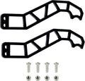 SAUTVS UTV Custom Metals Door Handles, Black Powder Coating Door Latches for Can-Am Maverick X3 X DS RS Turbo R Max 2&4 Door Models