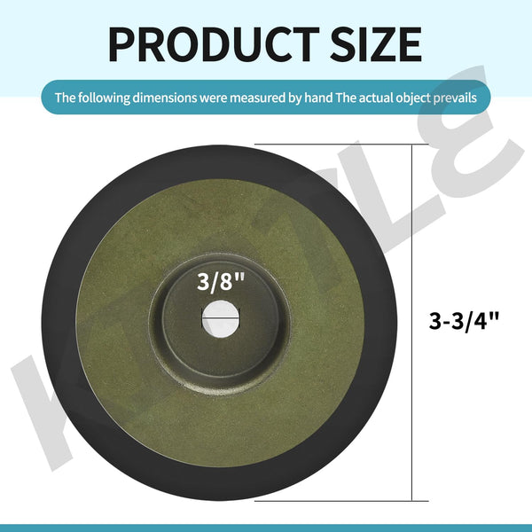 GW-2111 Horse Tiller Reverse Disc (3 3/4") - by KINTLE - Compatible with Troybilt Horse Tillers Dp Models Built Since 1989, Replaces GW-1919,