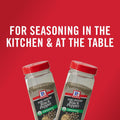 McCormick Black Pepper, Pure Ground, Organic, Non GMO, Enjoy Distinctive Pepper Flavor While Cooking & Tableside, 12 oz 12 Ounce (Pack of 1)