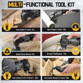 Cordless Oscillating Tool for Dewalt 20V Battery, 6 Variable Speed Brushless-Motor Tool, Oscillating Multi Tool Kit for Cutting Wood Drywall Nails