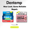 Dentemp Repair Kit - Repair-It Advanced Formula Denture Repair Kit - Denture Repair Kit Repairs Broken Dentures - Denture Repair to Mend Cracks &