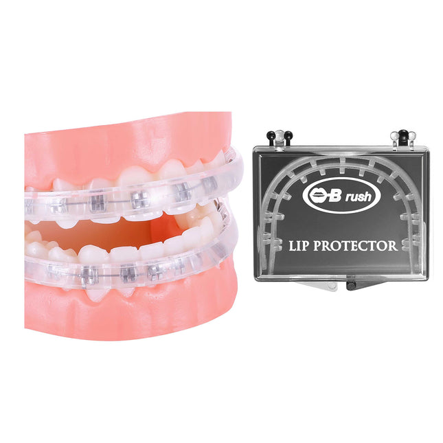 Comfort Covers for Braces - Orthodontic Mouth Guard, Lip Protector, Wax Alternat