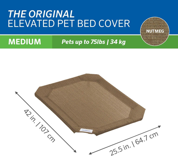 Original Pet Bed Replacement Cover - Nutmeg - Medium (42" x 25.5") Nutmeg Medium Medium