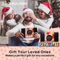 Lagunamoon Bath Bombs - 25 Extra Large Pieces, 3 Bubble Bars, Dried Flowers - Bubble Bath Shower Salts for Women, Men, Kids - Relaxing Bathbombs